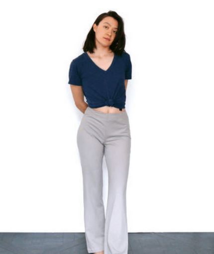 Pantalon d'intérieur jersey léo, de yoga ou pyjama - t42-44