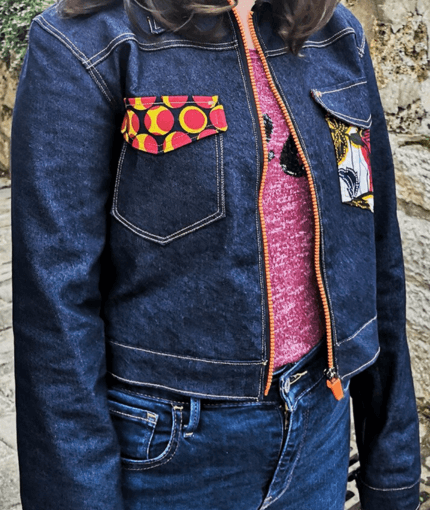 cobalt la veste en jeans - patron de couture pdf