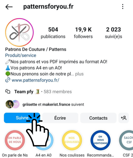 @patternsforyou.fr instagram